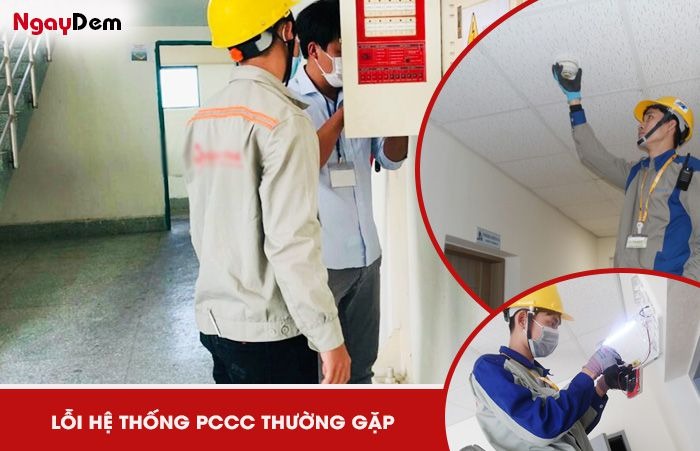 Lỗi hệ thống PCCC cần thực hiện bảo trì PCCC  định kỳ