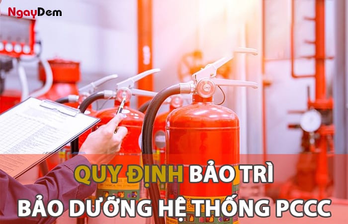 Quy định về bảo trì PCCC Vĩnh Phúc có thể bạn quan tâm