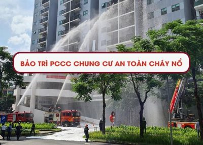 Thực hiện bảo trì PCCC chung cư an toàn cháy