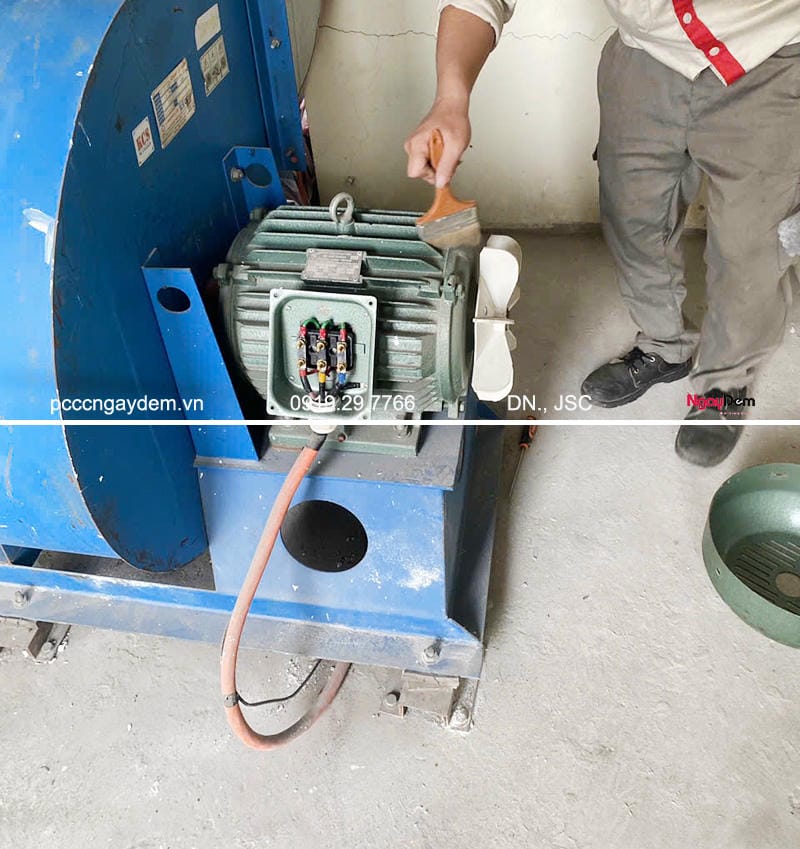 Vệ sinh máy bơm và kiểm tra hoạt động Vệ sinh máy bơm và kiểm tra hoạt động