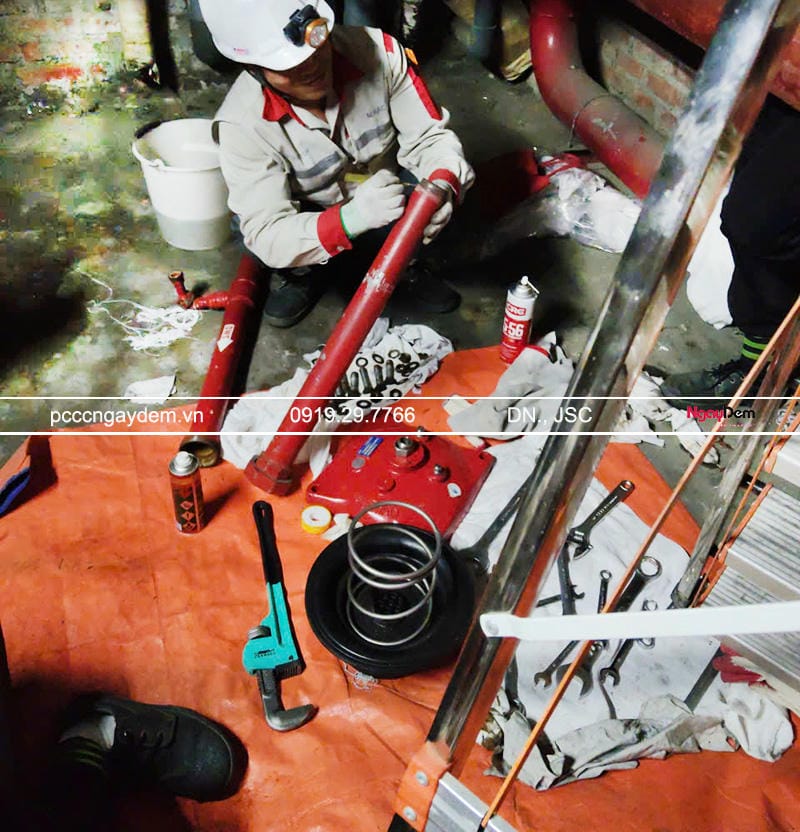 Xử lý lại hệ thống đường ống PCCC Xử lý lại hệ thống đường ống PCCC