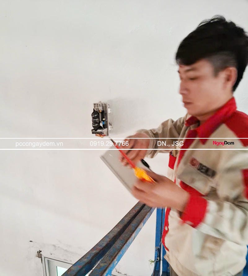 Kiểm tra, sửa chữa thiết bị báo cháy Kiểm tra, sửa chữa thiết bị báo cháy