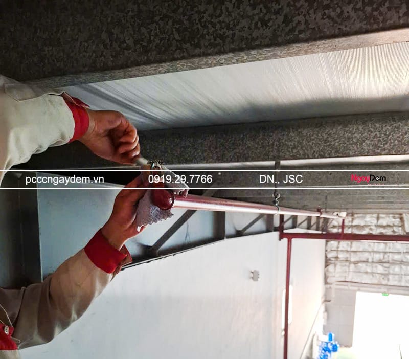 Kiểm tra, vệ sinh đầu phun Sprinkler Kiểm tra, vệ sinh đầu phun Sprinkler